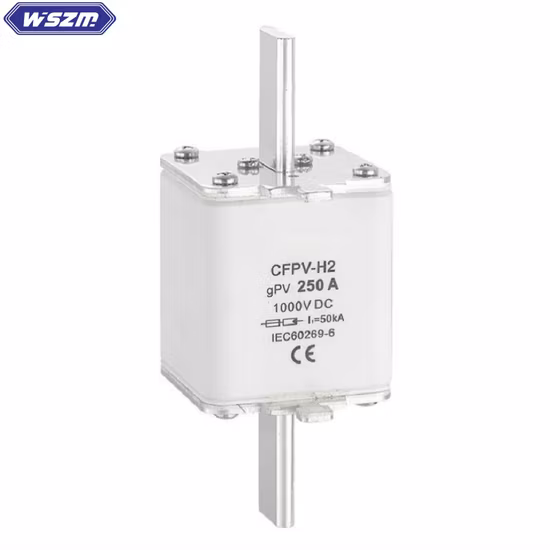 1000V Nh Fuse Link Photovoltaic Fuse for Solar Energy System