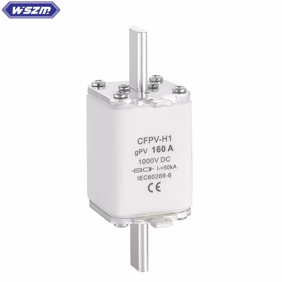 1000V Nh Fuse Link Photovoltaic Fuse for Solar Energy System