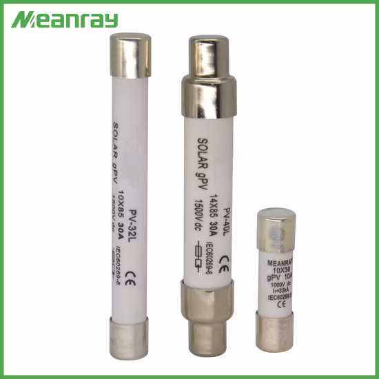 15A 1500V 10X85 Photovoltaic Fuse PV Fuse Limited Current Fuse