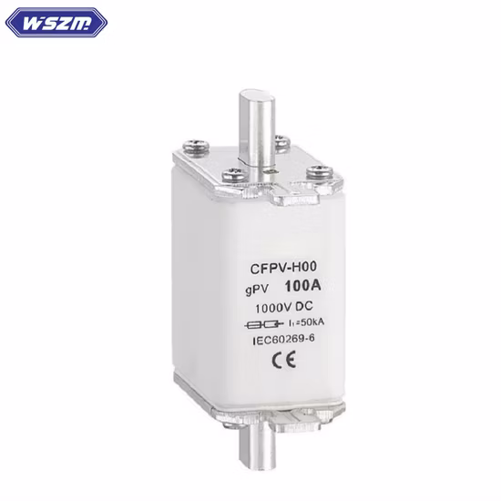 1000V Nh Fuse Link Photovoltaic Fuse for Solar Energy System