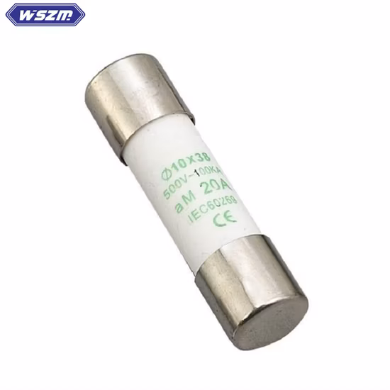 Cylindrical Class Cc Fuse 600VAC 300VDC 10X38mm 1-30A 200ka
