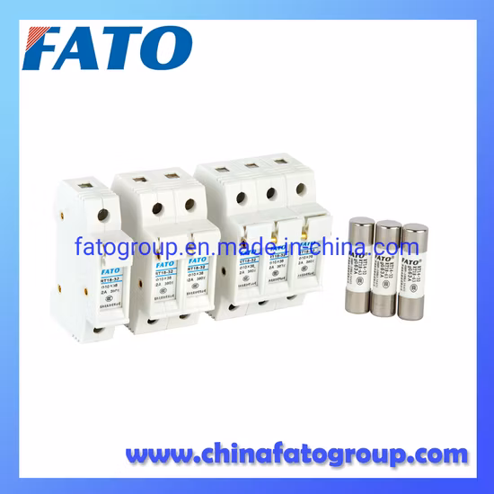China Professional Manufacturer 32A 63A 125A Fuse Holder with Indication for Cylindrical Fuse Link