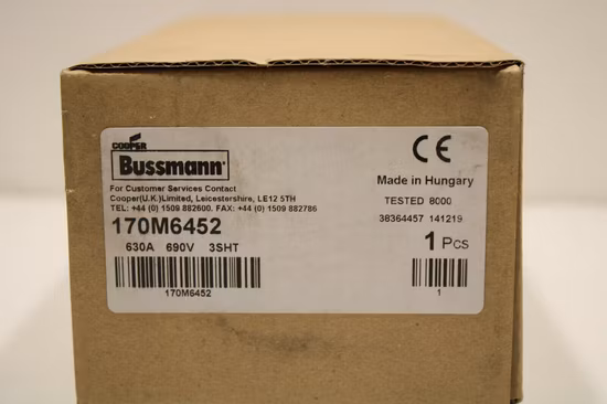 Original New Ea-Ton Bussmann 170m6452 Fuse-Link High Speed Good Price