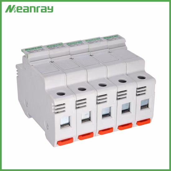 Cylindrical Fuse Holder 30A 1000V 1500VDC with LED Indicator