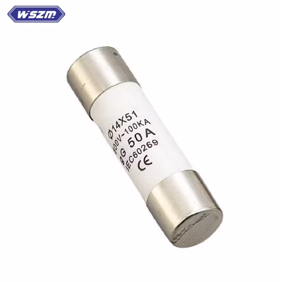Gg Type Cylindrical Fuse Link 500V 690V 100ka 125A